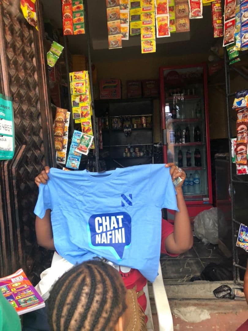 Entrepreneur running their business with Nafini